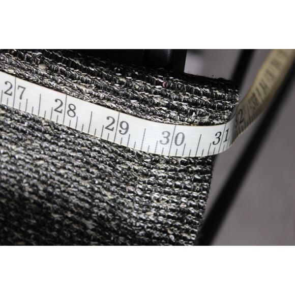 J. Mclaughlin Carter Sequin Trousers Slacks Pants Wide Leg Gray Silver Black 6 - Picture 10 of 10